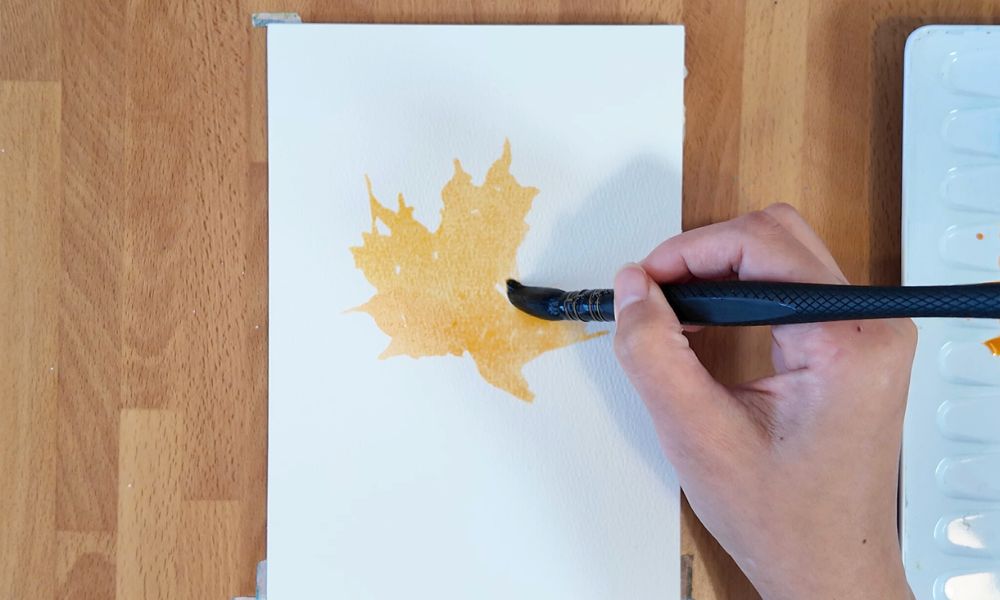 Maple leaf first layer
