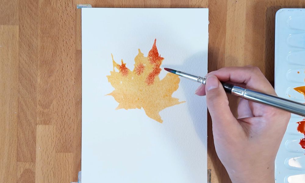 Maple leaf first layer