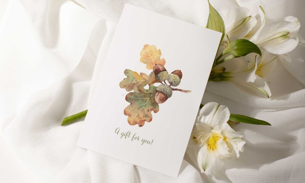 Oak Leaves and Acorns